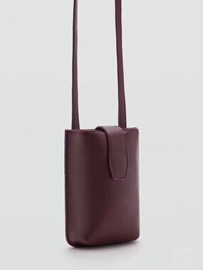 Mini Faux Leather Shoulder Bag